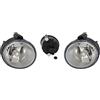 EASYSHOP24H SET 2 Faro Fanale Proiettore Fendinebbia Sinistro Destro Compatibile Per Trafic Vivaro Primastar Kanggo Twingo Lampadina Alogena H1 Fanalino Faretto Antinebbia Anteriore
