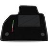 Somer Car Tappetino Auto SOLO LATO GUIDA 1pz compatibile con Renault Kangoo - Anteriori 2008-2021 | 1 tappeto su misura in moquette, bandiera Italia