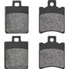 Road Passion Anteriore e Posteriori Pastiglia Freno Kit Compatibile con GILERA Stalker 50 1997-2006/50 DD/SP Runner/Purejet 1999-2004 / SKP 50 1999-2001 // PIAGGIO NRG 50 Extreme 1999-2001