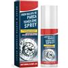 Rakiuty Pulitore Parti Frenanti,Spray Pulente Duraturo per Dischi Freno Autoveicoli, Sgrassatore per Dischi Freno e Frizione di Moto e Bici,100ML