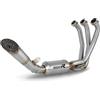 DOMINATOR Impianto di scarico Collettori Marmitta Silenziatore GP3 compatibile con MT 09 2021-2022 Low Level EX