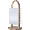 Lumisky Lanterna LED senza fili H37CM WOODY