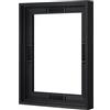 Abtgt Cornice galleggiante su tela da 2,3 cm x 2,3 cm di profondità, colore nero, per dipinti su tela con adesivo, cornice artistica da parete verticale o orizzontale per stampe a olio e decorazioni