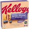 Kellogg's Barretta Morbida | Snack di Cereali al Gusto Mirtillo | con Frumento Integrale e Avena | Ricca di Fibre | 6 barrette da 37g (Confezione da 1110g)