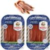 DUE ESSE S.N.C. DI SABATINI ALDO PZ 2 CONFEZIONI (DA 40 GR CADA UNA TOT.80 GR) FILETTI ALICI CANTABRICO IN OLIO DI OLIVA RIZZOLI FILETTI ALICI PER APERITIVI APERICENE