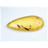 Gemsmyriad 100% Naturale Giallo Ambra con Piccolo Insetto Inside 10.00 KT Certificato Gemma