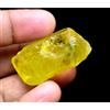 Gemsmyriad 100% Naturale Limone Citrino 118.20 KT Certificato 38 MM FACET Esemplare Grezzo