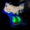 OPAL EMPIRE Opal Naturale Grezza Nera Etiopia 11 Ct 28x22 mm, 1 Pietra