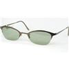 EYEVAN Charm W Grano Bronzo Occhiali da Sole W/ Lente Verde 47-20-140mm Giappone
