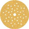 Bosch Professional 5x Carte Abrasive Expert C470 Multiforo per Legno Duro, Vernice su Legno, Ø 125 mm, Grana 40, Accessorio Levigatrice Rotoorbitale