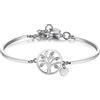 Brosway Bracciale da Donna Collezione Chakra. Bracciale in Acciaio con Albero della Vita. Chiusura a moschettone e Diametro 70 mm. La referenza è bhk399