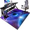 WAWFONG Tappeto Sedia Gaming Tappeto Salvapavimento Antiscivolo Tappetino per Sedia da Ufficio Tappeto per Sedia con Ruote Tappetino Sedia da Gaming Multiuso Tappeto sotto Scrivania 60 x 70 cm