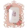 Kawaii-Story BM-014 - Decorazione a forma di rose, stile barocco, romantico, stile rustico, per foto, 10 x 15 cm, colore: rosa