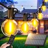 JEKEMORYE Catena Luminosa Esterno Solare Giardino - 15M LED Luci Solari da Esterno | Telecomando, Luce Filo Illuminazione Terrazzo Luminose Lucine Esterni Lampade Balcone Fili Fila Luminarie Outdoor light