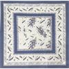 HOME ZEN HOUSEHOLD LINEN Tovaglia da Tavolo ART Camilla, 85 x 85 cm, centrino con Stampa Digitale (LAVANDA)