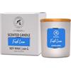 AROMATIKA trust the power of nature Candela Profumata Lino Fresco 200g - Candela Alla Cera di Soia - Aromaterapia - Profumo Puro e Fresco - Candela Profumata in Confezione Regalo - Idea per il Compleanno - Natale