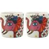 Maxwell & Williams Set 2 Espresso Cup 100 ml Smile Style Tango (MOD. Princess)