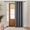 KGORGE Tende Oscuranti per Interni Moderne Tenda Termica per Soggiorno con Anelli Curtains Cameretta Bambini e Salotto 1 Pezzo L 140 x A 200 CM, Grigio
