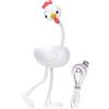 Generico Lampada Notturna Gallina - Lampada Notturna per Cameretta - Dimmable a 3 Livelli con Giunti Flessibili per Accessori da Scrivania e Decorazione Casa per Angolo Lettura Bambini e Adulti in Soggiorno