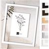 Bildershop-24 Telaio in vetro doppio con doppi vetri, Monza in Bianco (opaco) 21x29,7cm (DIN A4) con vetro acrilico, cornice per quadri con doppi vetri
