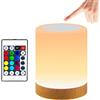 JOPHEK Luce Notturna RGB LED a 13 Colori, Lampada da Comodino Intelligente con 3 Modalità Funzione Timer, LED Luce Notturna Bambini per Camera da Letto, Soggiorno, Salotto per Bambini