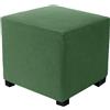 ZEaink Copri Pouf Quadrato Elasticizzato 70x70 /60x60 /45x45/ 80x80 /50x50 Ottomano Copri Poggiapiedi Quadrato Contenitore Copertura Dell'Ottomano Fodera Poggiapiedi Lavabile Copri Sgabello ( Color : #11 , S