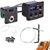 Generic Pickup piezoelettrico, sintonizzatore preamplificatore a 3 bande, di sintonizzazione preamplificatore schermo LCD | per chitarra elettrica violino mandolino