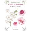 Merci les Livres Fleurs et herbiers: 20 affiches à colorier ou à peindre