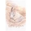 Moomi Design Bunny Cake: Calm is a Quiet Power: Inspirational Lined Notebook with Cake, a Sweet and Tender Bunny, 6 x 9, 100 Pages