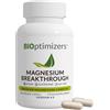 BiOptimizers Magnesium Breakthrough 4.0 Complesso 7 In 1 | 30 Capsula | Magnesio Bisglicinato, Malato, Taurato E Citrato Di Magnesio - Per il Sonno E La Gestione Dello Stress
