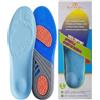 SYMOL Solette Scarpe Uomo/Donna EU35-48 Suole Scarpe Memory Foam Traspirante Comodo Morbido Ammortizzante Solette in Gel Adatto per Piedi Diabetici,Sport e Lavoro in Piedi.(Blu,35-40 EU 27.8cm)