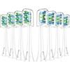 SEASJHBAY Confezione da 8 testine di ricambio compatibili con Philips Sonicare, testine di ricambio per Philips Sonicare W2, Sonicare 5500, colore bianco (8 pezzi)