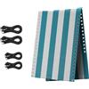 FewNvWa di Ricambio per Comode Sedie a Sdraio con Cordino Elastico, Ideale per, Blu 160 Cm X 48 Cm