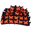 ifundom Cuffia da Nuoto Donna in Nylon Motivo Farfalla Decorativa, Protegge i Chioma, Facile da Indossare e Togliere, per Piscina e Mare