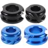 VINTORKY 4 Pezzi Peep Sight in Lega di Alluminio per Archi Ricurvi e Corde, Accessorio la Caccia Alta Durabilità e Precisione, per Uso Indoor