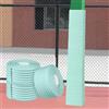 Generic Imbottitura per bastoni da basket - Copertura di sicurezza durevole per allenamento su pali rotondi o quadrati - protegge i giocatori dagli urti e aumenta la sicurezza durante gli allenamenti