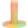 Okiyakusama Golf Tees Accessori da Golf Supporto Pallina Base in Silicone Antiscivolo Struttura Resistente Design Leggero Adatto per Pratica Sportiva Outdoor, Arancione 65 Mm