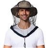 Tsophreniq Cappe da pesca sopra il cappello Protezioni Viso Zanzare Testa Net per Campeggio Escursionismo Net