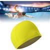Funien Cuffia da Nuoto Cuffia da Bagno Nuoto Poliestere Ad Alta elasticità Morbida Asciugatura Rapida Antiscivolo Senza Rughe Design Aerodinamico Vestibilità Segn (Nera)