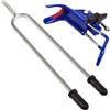 KAHDGSS Supporto per canna da pesca regolabile a 360 gradi, supporto per canna da pesce con bloccaggio automatico, per banche, supporto per terreno da pesca, supporto con bloccaggio automatico