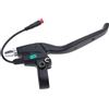Beimus Biciclette elettriche sinistra/destra Leva del freno Manopole per freno elettrico Parti di ricambio per mountain bike bici da strada Leva Accessori per bici Leve per maniglie ergonomiche