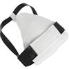 OFFSCH Conchiglia Protettiva Bianca in Pu e Plastica Abs, Protettore Inguinale Professionale Flessibile e Confortevole per Sport Boxe e Protezione Inguine Bambina