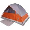 QJBSAVVA Tenda da campeggio per 4 persone, tenda a cupola per avventure all'aperto, moderna tenda a igloo con attacco elettrico e borsa per il trasporto, tenda familiare leggera per campeggio e
