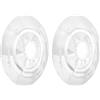 Housoutil Protezione Raggi della Ruota della Bicicletta in Plastico 2pezzi Copertura per Mozzo e Flywheel Guard per Vacanze Estive e Ciclismo Facile da Pulire