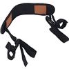 Haofy Cintura da Spalla con Composto Supporto per Tracolla Regolabile in Tessuto Oxford Fascia da Trasporto per Assorbimento degli Urti per Viaggi di Tiro con L' (Black)