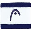 HEAD Polsino sportivo a righe calce blu navy/bianco, 6,3 cm, taglia unica