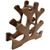 TAIZhiChen Portamanubri a Tre Livelli in Legno Naturale Rack Manubri Giunti Avvitati Rastrelliera Pesi per Casa