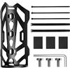 Ksikdeg Stagna Biciclette Forcella Cargo Cage Biciclette Accessori Rack per Equitazione Mountain Bike Forcella Telaio Anteriore Rack