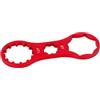 ZEPFJHE Precisions Fit Strumento a doppia testa per bici Sospensione Forcella Corone Servizio Adatto per modelli comuni Chiave in alluminio leggero per corone forcella