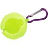 Beimus Custodia protettiva per palline da golf singole con gancio in alluminio per palline da golf, custodia protettiva in silicone